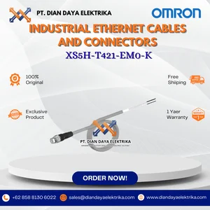 Omron - XS5H-T421-EM0-K - Industrial Ethernet Cables and Connectors