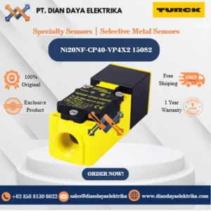 Turck Specialty Sensors  Selective Metal Sensors Ni20NF-CP40-VP4X2 15082 Inductive Proximity Switches