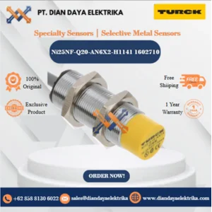   Turck Specialty Sensors Selective Metal Sensors Ni25NF-Q20-AN6X2-H1141 1602710 Inductive Proximity Switches