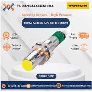 Turck Specialty Sensors  High Pressure BID1.5-G120KK-AP6-H1141 1682001 Inductive Proximity Switches