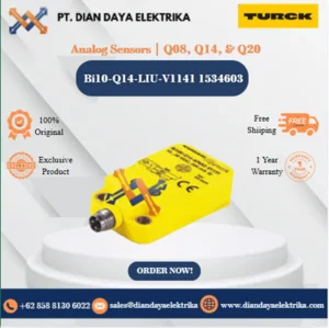 Turck Analog Sensors  Q08 Q14 & Q20 Bi10-Q14-LIU-V1141 1534603 Inductive Proximity Switches