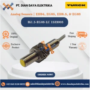 Turck Analog Sensors  EH04 EG05 EH6.5 & EG08 Bi1.5-EG08-LU 1533003 Inductive Proximity Switches