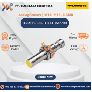 Turck Analog Sensors  M12 M18 & M30 Bi2-M12-LIU-H1141 1535533 Inductive Proximity Switches
