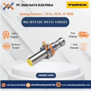 Turck Analog Sensors M12 M18 & M30 Bi4-M12-LIU-H1141 1535531 Inductive Proximity Switches