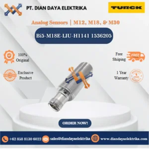 Turck Analog Sensors M12 M18 & M30 Bi5-M18E-LIU-H1141 1536205 Inductive Proximity Switches