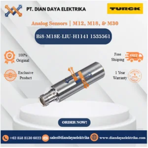Turck Analog Sensors  M12 M18 & M30 Bi4-M12-LIU 1535532 Inductive Proximity Switches