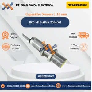 Turck Capacitive Sensors 18 mm BC5-M18-AP4X 2504001 Capacitive Proximity Switches