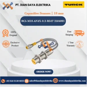 Turck Capacitive Sensors 18 mm BC5-M18-AN4X-0.2-RS4T 2504091 Capacitive Proximity Switches