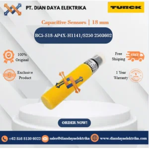 Turck Capacitive Sensors  18 mm BC5-S18-AP4X-H1141/S250 2503602 Capacitive Proximity Switches