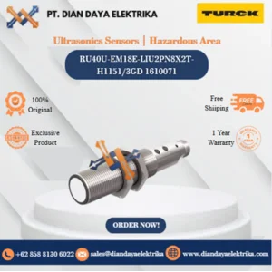Turck Ultrasonics Sensors  Hazardous Area RU40U-EM18E-LIU2PN8X2T-H1151/3GD 1610071 Sensor Switch