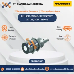 Turck Ultrasonics Sensors Hazardous Area RU130U-EM30E-LIU2PN8X2T-H1151/3GD 1610073 Analog Proximity Switch