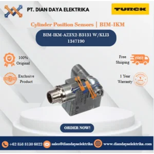 Turck Cylinder Position Sensors  BIM-IKM BIM-IKM-AZ3X2-B3131 W/KLI3 1347190 Magnetic Proximity Switches