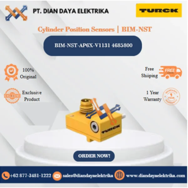 Turck Cylinder Position Sensors  BIM-NST BIM-NST-AP6X-V1131 4685800 Magnetic Proximity Switches