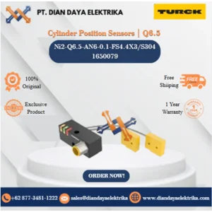 Turck Cylinder Position Sensors  Q6.5 Ni2-Q6.5-AN6-0.16-FS4.4X3/S304 1650085 Inductive Proximity Switches