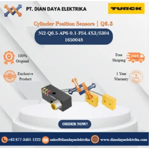 Turck Cylinder Position Sensors  Q6.5 Ni2-Q6.5-AP6-0.1-FS4.4X3/S304 1650048 Inductive Proximity Switches