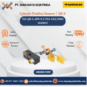 Turck Cylinder Position Sensors Q6.5 Ni2-Q6.5-AP6-0.2-FS4.4X3/S304 1650047 Inductive Proximity Switches