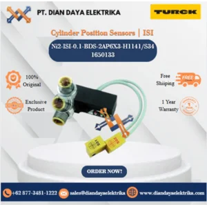 Turck Cylinder Position Sensors ISI Ni2-ISI-0.1-BDS-2AP6X3-H1141/S34 1650133 Inductive Proximity Switches