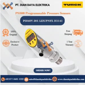 Turck PS300 Programmable Pressure Sensors PS040V-301-LI2UPN8X-H1141 Pressure Sensor