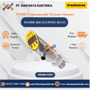 Turck PS300 Programmable Pressure Sensors PS100R-303-LUUPN8X-H1141 Pressure Sensor