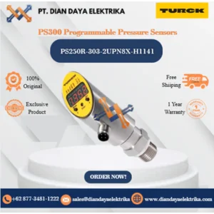 Turck PS300 Programmable Pressure Sensors PS250R-303-2UPN8X-H1141 Pressure Sensor