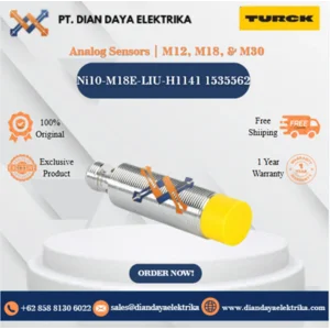 Turck Analog Sensors M12 M18 & M30 Ni10-M18E-LIU-H1141 1535562 Analog Proximity Switch