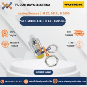 Turck Analog Sensors  M12 M18 & M30 Ni15-M30E-LIU-H1141 1535564 Analog Proximity Switch