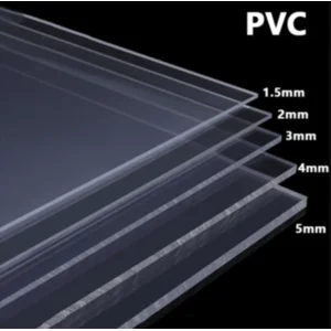 Plat pvc clear 1mm x 1000mm x 2000mm