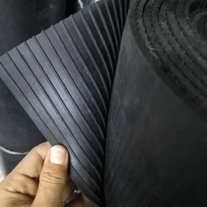 Rubber Sheet Karet Gulungan Garis Tatakan Hewan 10mm