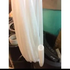 Selang Teflon Tubing PTFE OD 6 mm x ID 4 mm x 1 m