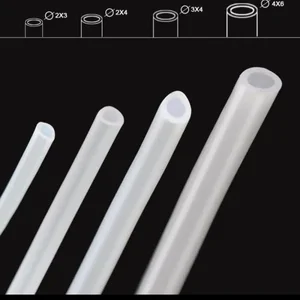 Teflon PTFE Tube Selang Teflon ID 6 mm x OD 8 mm x 1000 mm
