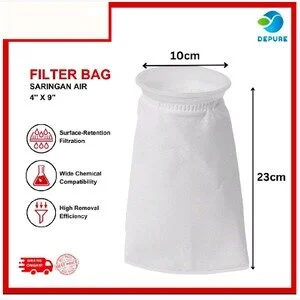 Filter Bag Saringan Toren Penampung Air Polyester 5 Micron