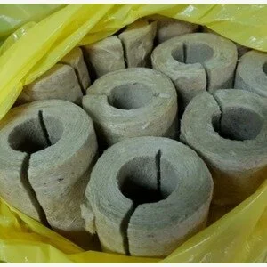 Pipa Rockwool Batangan Ukuran Pipa 4 Inci Tebal 25mm x 1m