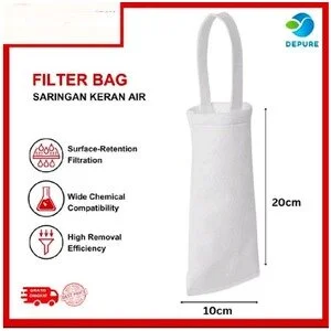Filter Kran Air Sumur Model Kantong Ukuran 10cm x 20cm