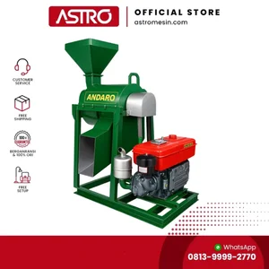 Mesin Penepung Pelet / Mesin Pakan Ternak ADR-HMP050 Hammer Mill 50 Kg/Jam