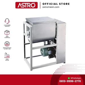 Mesin Adonan Mie FOMAC HMX 15 / Horizontal Dough MixerMesin Adonan Mie FOMAC HMX 15 / Horizontal Dough Mixer / Wet Mixer