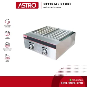 Mesin Takoyaki Fish Pellet Grill GRL-EH777