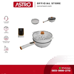 Panci AECOE Electric Cooking Pan CKP-E1400 / Mesin Pemasak Serbaguna