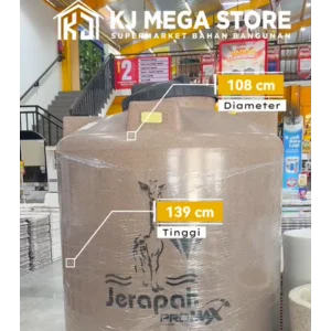 JERAPAH TBJP 1200 GRANITI BROWN TANGKI AIR