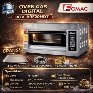 Fomac Digital Oven Gas BOV-ARF20HDT