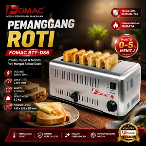 Fomac Bread Toaster BTT-DS6 / BTT DS6