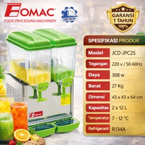 Fomac Juice Dispenser JCD-JPC2S / JCD JPC2S