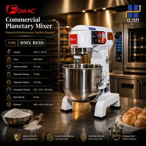 Fomac Planetary Doughmaker Machine (Mixer) DMX-B15D