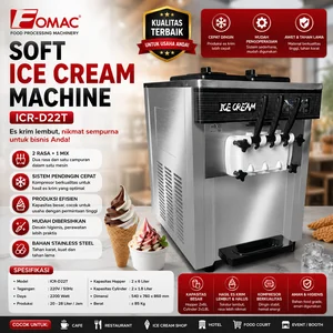 FOMAC MESIN PEMBUAT ES KRIM / SOFT ICE CREAM MACHINE (FOMAC) ICR-D22T