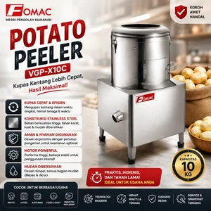 FOMAC MESIN PENGUPAS KENTANG / POTATO PEELER (FOMAC) VGP-X10C