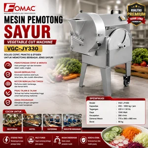 FOMAC ALAT PEMOTONG SAYURAN / VEGETABLE CUT MACHINE (FOMAC) VGC-JY330