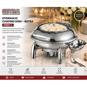 HYDRAULIC CHAFING DISH ( GETRA ) F1017-L