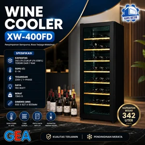 WINE COOLER / KULKAS WINE (GEA) XW-400FD / Mesin Penyimpan Wine