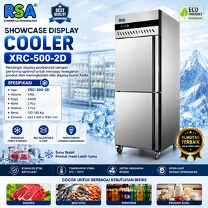 UPRIGHT CHILLER (RSA) XRC-500-2D/ Showcase Cooler