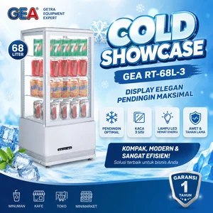 COLD SHOWCASE (GEA) RT-68L-3 / KULKAS / SHOWCASE COOLER