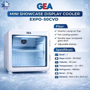 DISPLAY COOLER (GEA) EXPO-50CVD / Showcase Cooler